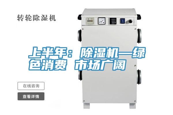 上半年:除濕機—綠色消費 市場廣闊