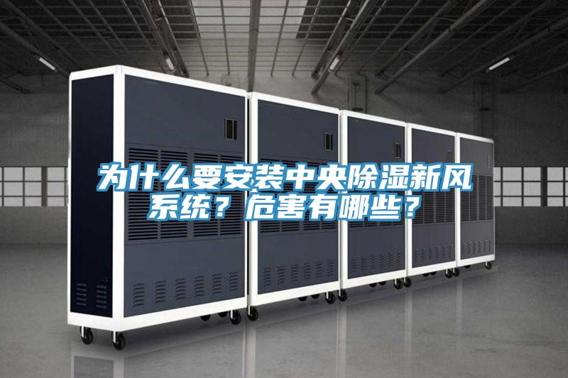 為什么要安裝中央除濕新風系統(tǒng)?危害有哪些?