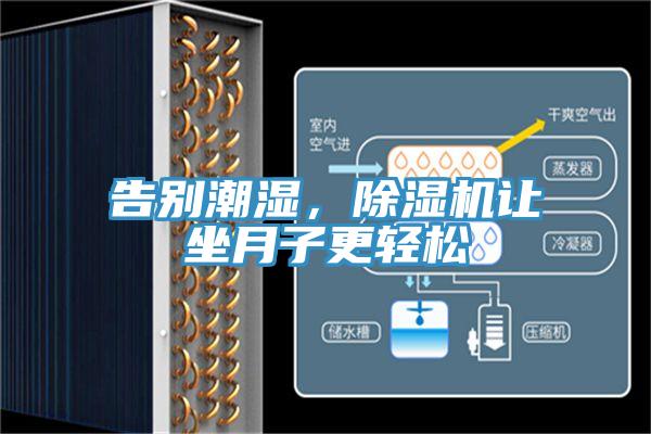 告別潮濕，除濕機讓坐月子更輕松