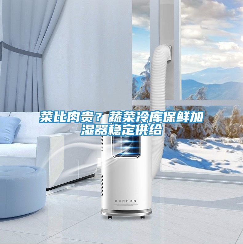 菜比肉貴？蔬菜冷庫保鮮加濕器穩定供給