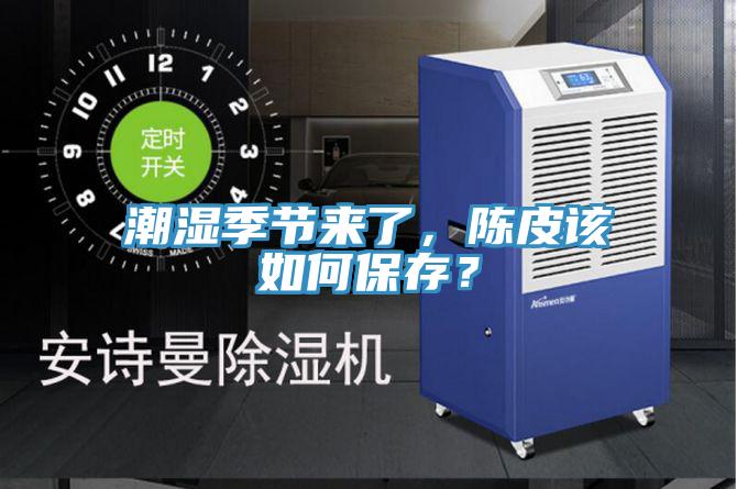 潮濕季節來了,陳皮該如何保存?