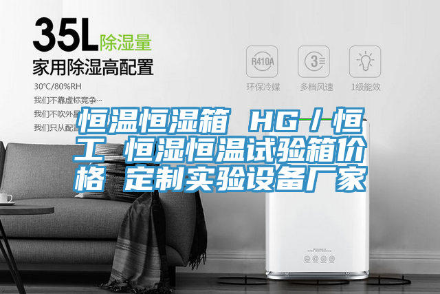 恒溫恒濕箱 HG/恒工 恒濕恒溫試驗箱價格 定制實驗設備廠家
