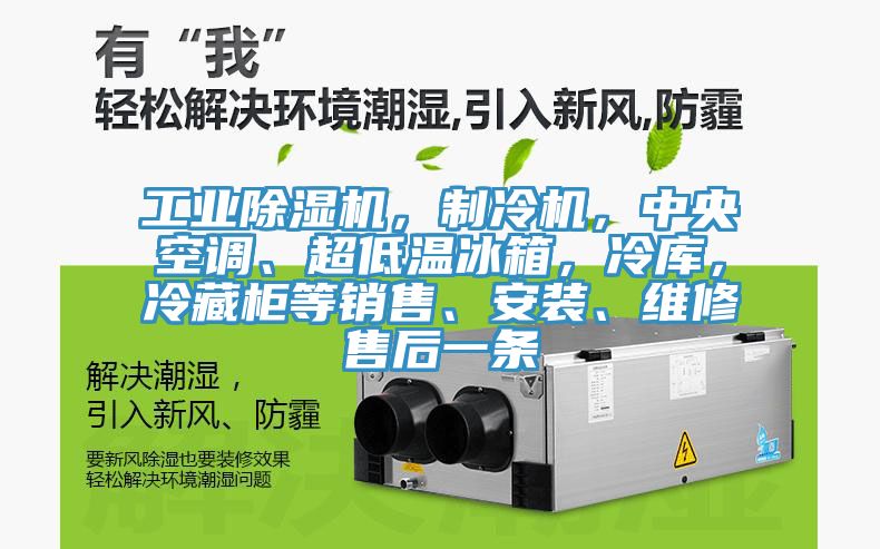 工業(yè)除濕機，制冷機，中央空調、超低溫冰箱，冷庫，冷藏柜等銷售、安裝、維修售后一條