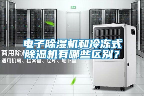 電子除濕機(jī)和冷凍式除濕機(jī)有哪些區(qū)別?