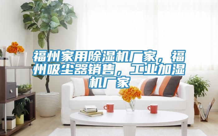 福州家用除濕機(jī)廠家,福州吸塵器銷售,工業(yè)加濕機(jī)廠家
