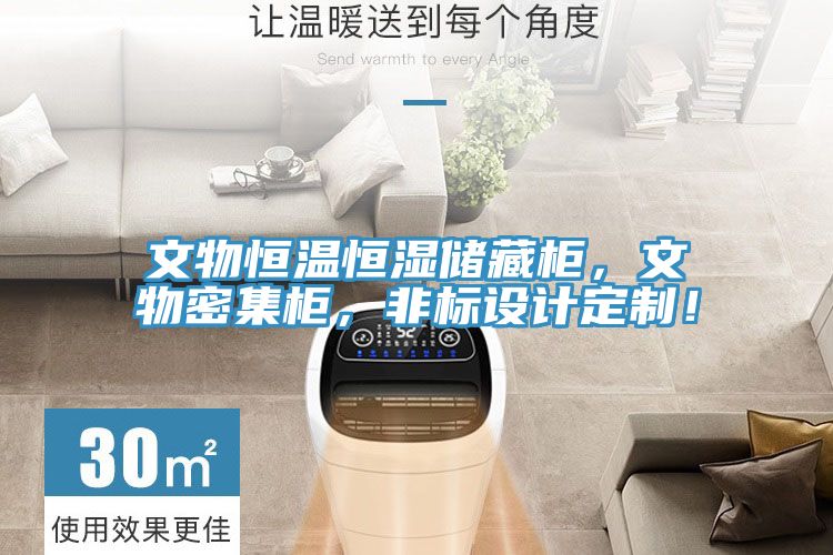 文物恒溫恒濕儲藏柜，文物密集柜，非標設計定制！