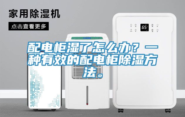 配電柜濕了怎么辦？一種有效的配電柜除濕方法。