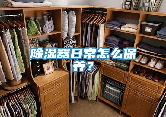 除濕器日常怎么保養(yǎng)?