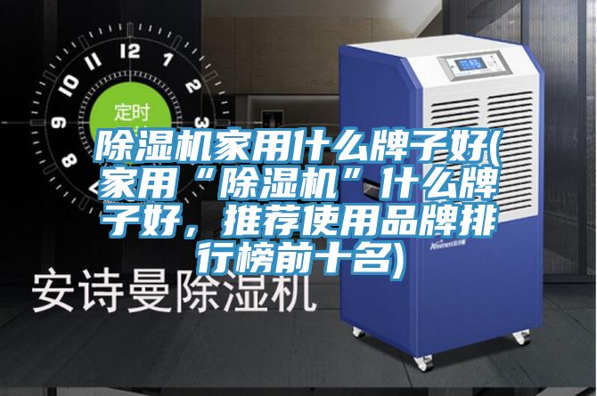 除濕機(jī)家用什么牌子好(家用“除濕機(jī)”什么牌子好，推薦使用品牌排行榜前十名)
