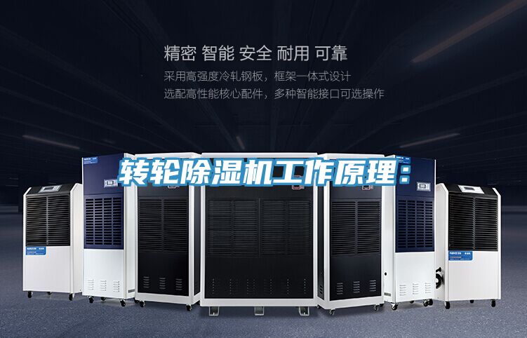 轉輪除濕機工作原理: