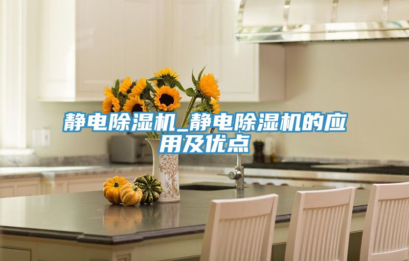 靜電除濕機_靜電除濕機的應用及優點